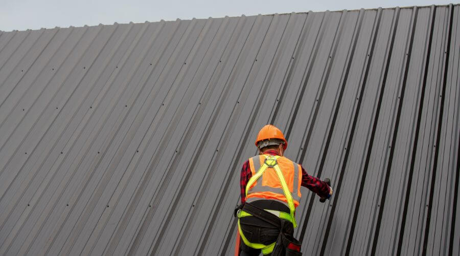 Professional metal roof installation services in Minneota, MN